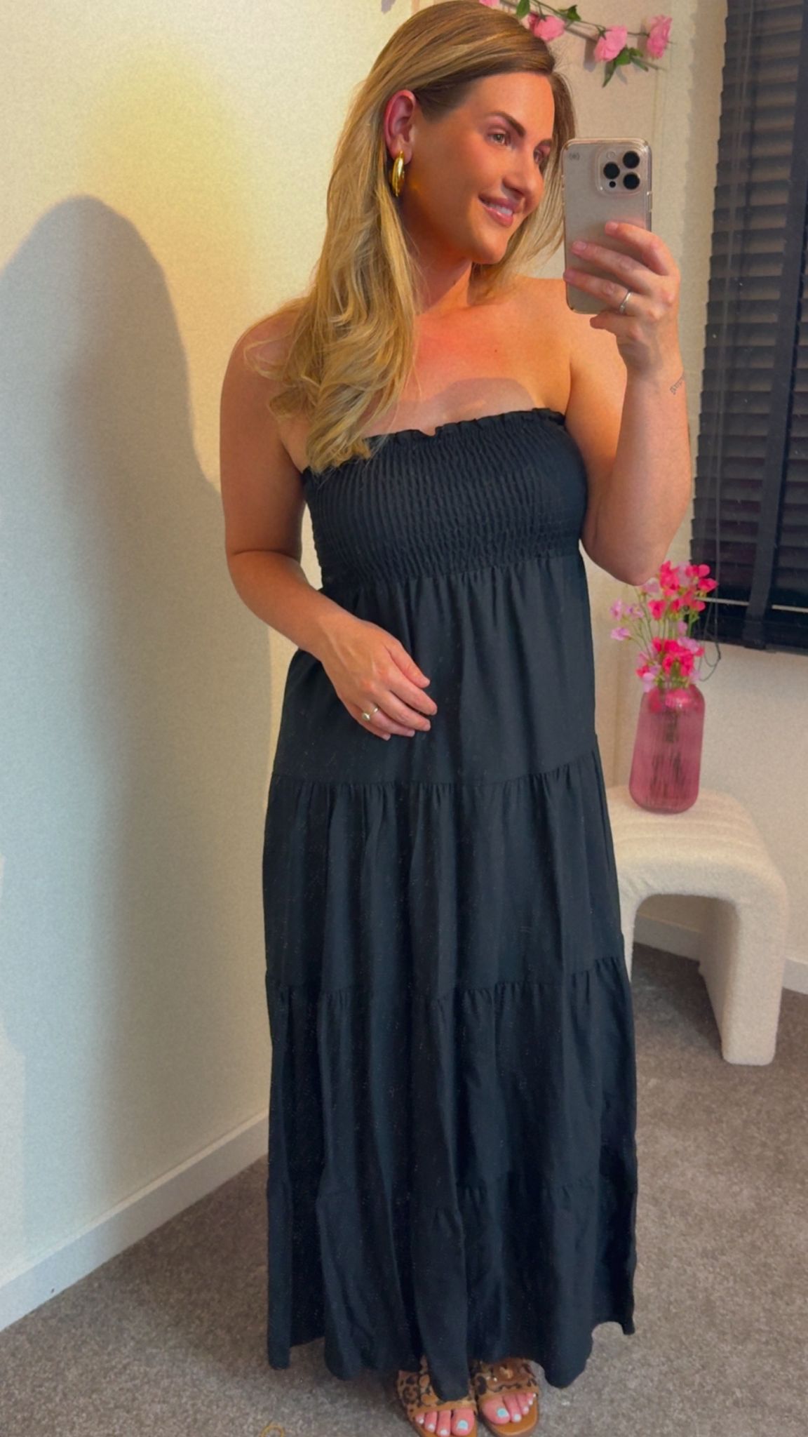 Rosa dress zwart