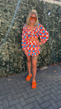 Ivy Set Blauw-Oranje