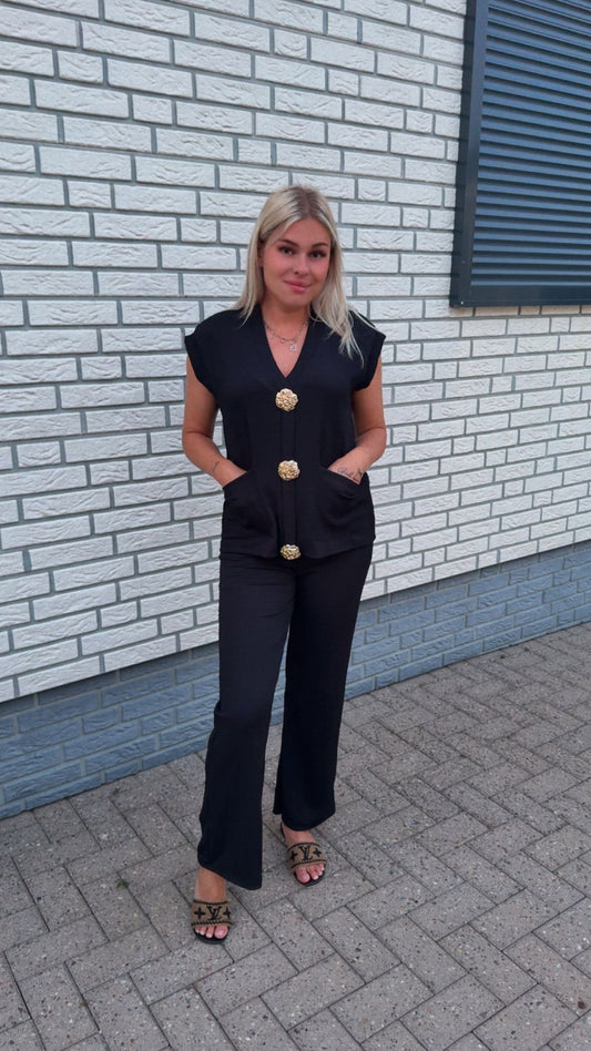 2-delige set Gigi zwart