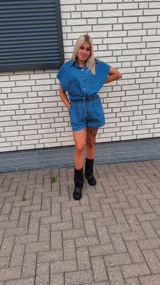 Denim lovey set