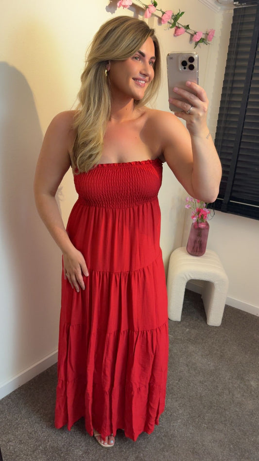 Rosa dress rood