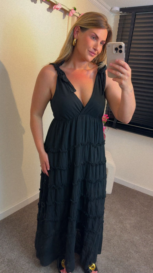 Fleur dress zwart
